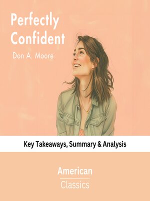 cover image of Perfectly Confident by Don A. Moore